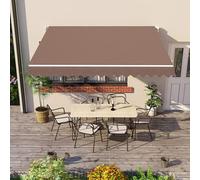 Tessuto di ricambio per veranda con mantovana, impermeabile, durevole, protezione UV, panno Oxford per esterni, terrazza, balcone, cortile