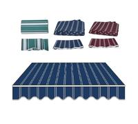 Tessuto di ricambio resistente per tenda da giardino, resistente ai raggi UV, per esterni, dimensioni 6,1 x 4,9 m, 4,9 x 6,1 m, 4 x 2,4 m, 30 x 15 m, copertura durevole