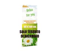 TESSUTO DI RICAMBIO STAMPA INCLUSA PER TOTEM BANNER 80X200 TIPO ROLL UP POP UP