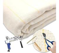 Tessuto di Supporto in Tessuto Tufting Primario per Tessitura di Tappeti, Materiale Lavorato A Maglia, Durevole E Ben Elastico, Stoffa per Monaci con Linee di Marcatura 2.15 * 4m