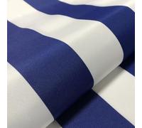 Tessuto di tela impermeabile Oxford 600D, larghezza 150 cm al metro, per interni ed esterni, resistente, tessuto per tappezzeria per tende, barche, cucito fai da te (blu)