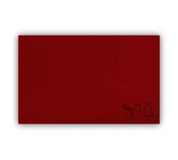 Tessuto Ecopelle per Tappezzeria - Vendita al Mezzo Metro Lineare - Alta Qualità Made in Italy - COLORE E CODICE: ROSSO 680