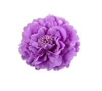 Tessuto Fiore Capelli Peonia Testa Fiore Elegante Frangia Forcina Fermaglio for capelli spezzato Signora(Color 8)