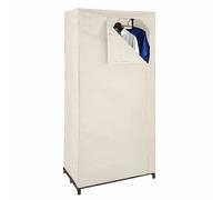 Tessuto Guardaroba Beige Con Cremagliere Dell'Indumento Armadio di Stoffa IN