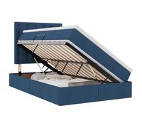 Tessuto idraulico con contenitore laterale design 120x190 cm Blu