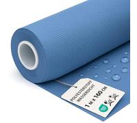 Tessuto impermeabile al metro 1M x 160 cm - Stoffa resistente all'acqua per esterni ideale per tende cuscini coperture mobili da giardino e progetti di cucito Cielo Blu certificazione Oeko-Tex