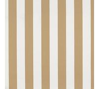 Tessuto Impermeabile da Esterno al Metro Deneb Multiuso Rigato Y499 Altezza 160 cm Beige