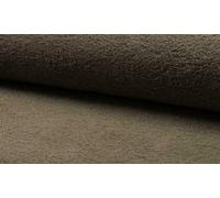 Tessuto In Cotone Spugna Doppio Lato - TAUPE