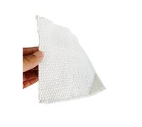 Tessuto in fibra ceramica di qualità 1Mx1M - Tessuto sigillante con rinforzo in filo d'acciaio for forni e utilizzo ad alta temperatura(2mm)