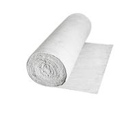 Tessuto in fibra ceramica di qualità 1Mx1M - Tessuto sigillante con rinforzo in filo d'acciaio for forni e utilizzo ad alta temperatura(5mm)