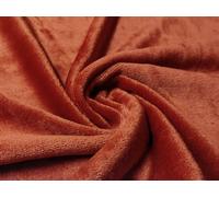 Tessuto In Fleece Coral Cuddle Double Faccia Di Lusso TERRACOTTA