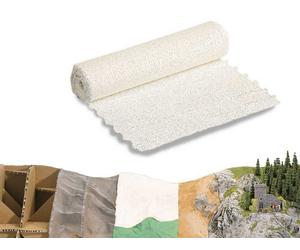 Tessuto In Gesso Per Modellismo 200 x 20 cm Busch 7194