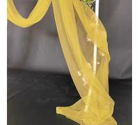 Tessuto in morbido tulle da 1 m x 160 cm per cucito, tessuto a rete decorativo e drappeggiato per pergole, matrimoni, tende, archi nuziali, decorazioni a mano libera, mantovane, tende, archi