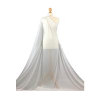 Tessuto In Rete Power Net Premium Trasparente Con Stretch A 4 Vie Per Cucire