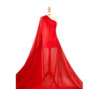 Tessuto In Rete Power Net Premium Trasparente Con Stretch A 4 Vie Per Cucire