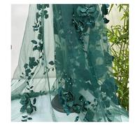 Tessuto in tulle | 1/2 iarde multicolori: for abiti, tessuti for la casa e ricami(Dark Green,1yard long price)