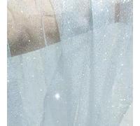 Tessuto in Tulle Morbido, 100 cm x 150 cm, per Cucire, Fai da Te, Abbigliamento, Gonna, Abito da Sposa, Velo, Tende, Tovaglie, Matrimoni, Feste - Celeste