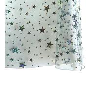 Tessuto in vinile ecopelle Tessuto vinilico in PVC Jelly Roll, spessore 0,3 mm o 0,5 mm, trasparente o multicolore, formato A4 o mezzo metro(Color-2-0.5mm,Half yard 50 x120cm)