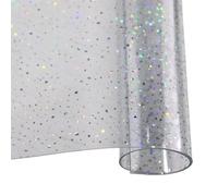 Tessuto in vinile ecopelle Tessuto vinilico in PVC Jelly Roll, spessore 0,3 mm o 0,5 mm, trasparente o multicolore, formato A4 o mezzo metro(Color-3-0.3mm,Half yard 50 x120cm)