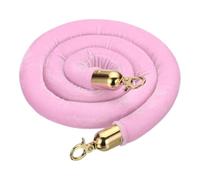Tessuto intrecciato e corda barriera con nucleo interno | Multicolor, 1,2m e 1,5m: guida il flusso pedonale for eventi, mostre, vendita al dettaglio(Pink 1.5m A)