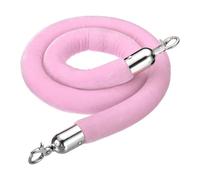 Tessuto intrecciato e corda barriera con nucleo interno | Multicolor, 1,2m e 1,5m: guida il flusso pedonale for eventi, mostre, vendita al dettaglio(Pink 1.5m B)