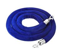Tessuto intrecciato e corda barriera con nucleo interno | Multicolor, 1,2m e 1,5m: guida il flusso pedonale for eventi, mostre, vendita al dettaglio(Blue 1.5m B)
