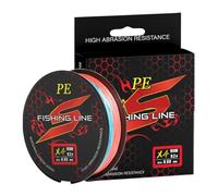 Tessuto intrecciato in seta resistente all'acqua per 4 fili resistenti alle abrasioni per spigolo, trota, spiaggia, acqua e salata