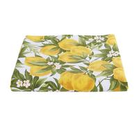 Tessuto Loneta di Cotone Fantasia Limoni Floreale, Stoffa Stampata per Arredo Casa Tovaglie Cuscini Tendaggi H 280 CM (Limoni di Sorrento, Taglio (260x280 cm))