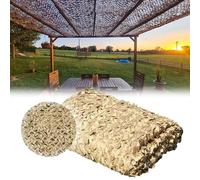 Tessuto mimetico beige con protezione UV per campeggio, caccia militare, leggera, traspirante, disponibile in varie misure per una maggiore protezione solare