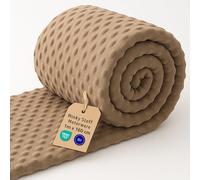 Tessuto minky al metro 1 M - Stoffa morbida per cucito creativo decorazione Ideale per abbigliamento coperta plaid accessori e progetti sartoriali fai da te Oeko-Tex Beige