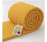 Tessuto minky al metro 2 M - Stoffa morbida per cucito creativo decorazione Ideale per abbigliamento coperta plaid accessori e progetti sartoriali fai da te Oeko-Tex Toffee