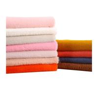 Tessuto Morbido di Pelliccia Sintetica a Pelo Lungo di 12mm, Materiale di Finta Pelliccia Soffice, Tessuto Peloso Pelo Morbido in Peluche, per Artigianali, Coperte, Tappetini, Hobbisti(Color:Green 2,S