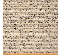 Tessuto musicale al cortile, tessuto per spartiti musicali, ritmo melodioso di note musicali, tessuto per tappezzeria per sedie, 92 x 150 cm, giallo nero