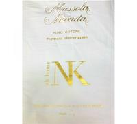 Tessuto Mussola Nevada NK bianco puro cotone h 270 per lenzuola matrimoniali