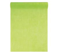 Tessuto non tessuto 30 cm (25 m di lunghezza), runner decorativo in tessuto non tessuto, decorazione per festa di nozze verde chiaro