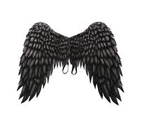 Tessuto non tessuto ali d'angelo Mardi Gras Halloween Cosplay Costume Puntelli Nero