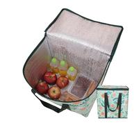 Tessuto Non Tessuto - Borse Isolate Per Alimenti | Borsa Fredda Con A Mano Allargata | Borsa Isolante In Tessuto Non Tessuto Grande Capacità Per Bevande Picnic Torta Per Raccogliere Tè Da Le