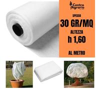 Tessuto non tessuto copri piante giardino orto telo protettivo 30 gr h 1,60