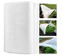 Tessuto non tessuto invernale per piante, protezione antigelo, 2 x 5 m: 40 g/m², tessuto non tessuto per piante invernali, traspirante, protezione dal vento, freddo, protezione dagli insetti per tutte