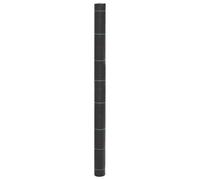 Tessuto non tessuto per erbacce nero, 1,5 x 100 m, PP 60 g/m², barriera per erbacce stabilizzata ai raggi UV, per giardino, paesaggistica, protezione del suolo, sentieri e terrazze, tessuto