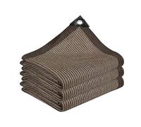 Tessuto Ombra per Piante Esterne, Balcone da Sole da Balcone Ombra | 2X Balcone da Giardino in Maglia Ombra di Sole con Occhielli, Netta Blocker Solare per Esterni, Barche a vela Pro