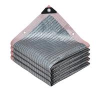 Tessuto Ombreggiante 75% Riflettente Rete Anti UV Rinforzato For Pergolato Terrazza Serra Giardino Maglia HDPE Dura(3 * 10m)