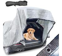 Tessuto ombreggiante in alluminio, 90% tessuto con parasole riflettente, rete a rete con occhielli, per giardino, fienile, canile, piante, protezione dal calore dell'auto (dimensioni: 2 x 10 m)