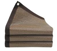 Tessuto ombreggiante per esterni, 8 x 14 m, con occhielli, 85% traspirante, per patio, pergola, serra, resistente ai raggi UV, copertura parasole per uso in giardino