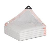 Tessuto Ombreggiante Premium 60% Blocco Solare Rete Privacy Resistente Con Bordi A Occhielli For Giardino Patio Piscina(7 * 8m)