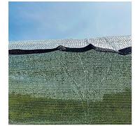 Tessuto ombreggiante riflettente all'85%, 2 x protezione UV per auto, pergole, tettoie per esterni, copertura per piante, parasole per animali domestici, tessuto in alluminio resistente al calore