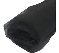 Tessuto organza, Stoffa Sfondo di nozze Arco Decorazione Forniture Casa Tovaglia Tenda Abito Sposa Velo Tessuto(Black)