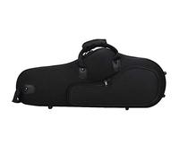 Tessuto Oxford impermeabile per sassofono contralto grande borsa Sax Soft Huelle con tracolla regolabile, nero