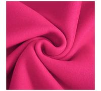 Tessuto Pail Pile Polar Plaid Copertine Decorazione Natale Retro Felpato -Fucsia