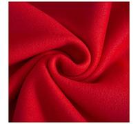 Tessuto Pail Pile Polar Plaid Copertine Decorazione Natale Retro Felpato -Rosso